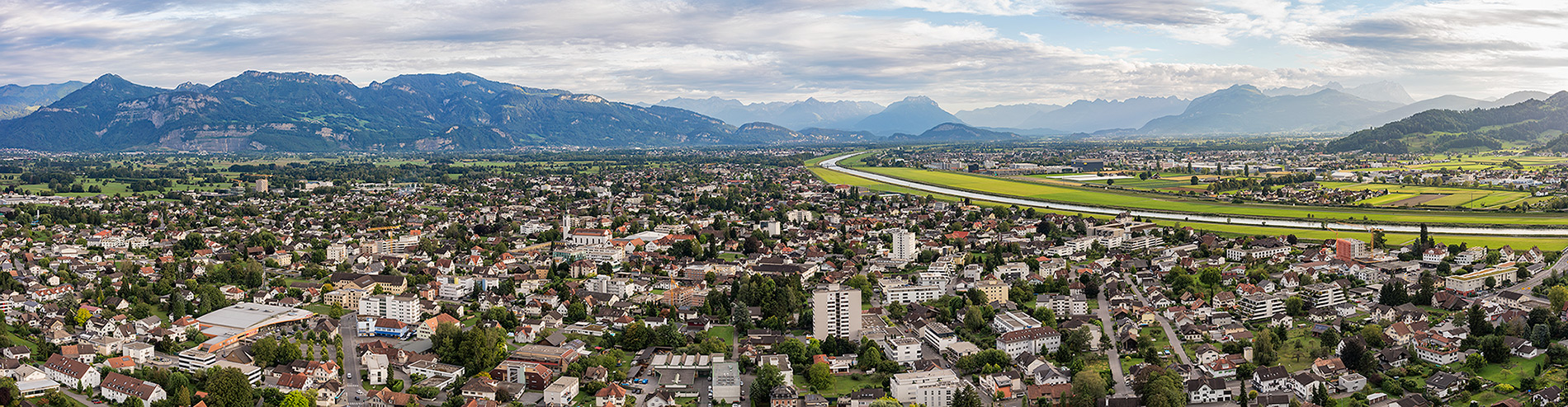 Luftaufnahme Lustenau